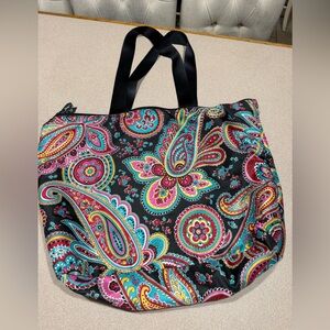 Vera Bradley Multicolor Paisley Tote